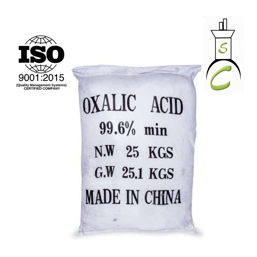 Oxalic Acid packaging — Suraj Chemicals