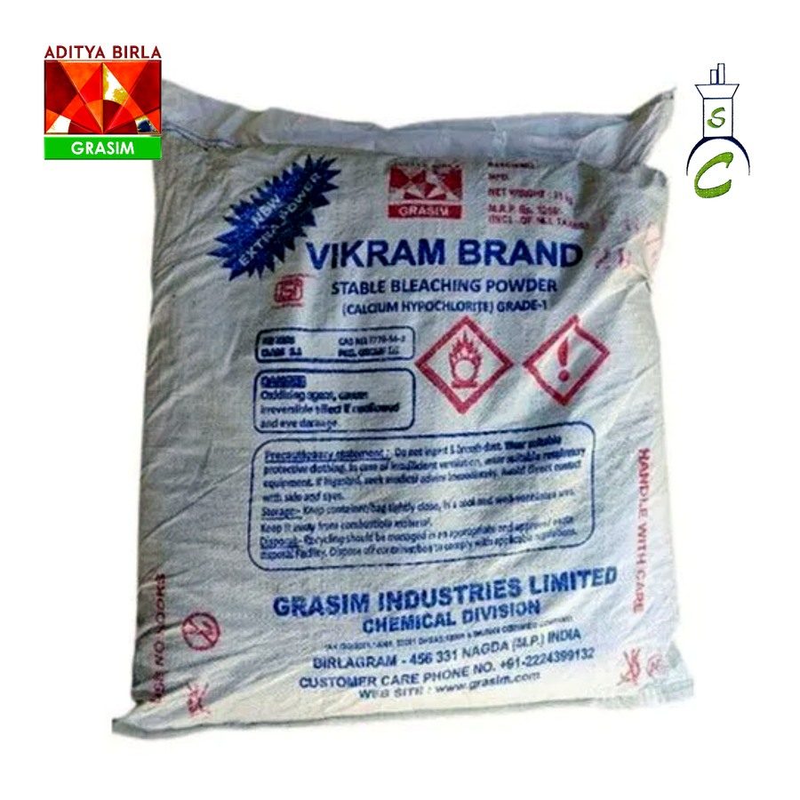 Stable Bleaching Powder packaging — Suraj Chemicals